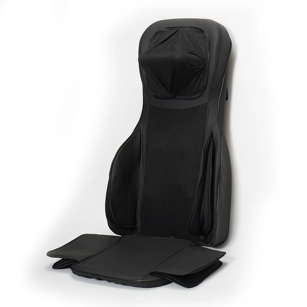 Full Body Shiatsu Massage Chair Back Pain Relief Seat Red Light 3D Kneading Massage Cushion For Home Office Chair Car Seat