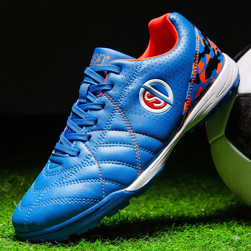 2021 New Design High-Cut Soccer Shoes For Men Football Soulier De Foot Sepatu Bola Chuteira Futsal Soccer Shoes For Men