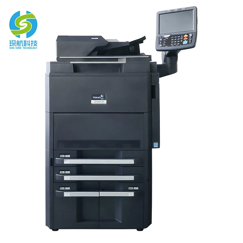 Used Remanufacturing Black and White Copiers Second Hand Printer for Kyocera taskalfa 8001i Laser Print Machine
