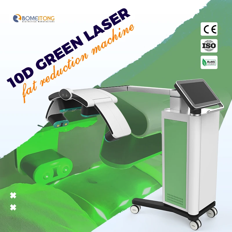 AngieFXSlim weight loss cellulite reduction slimming cold laser 2024 body sculpting fat removal 532nm 10d green laser