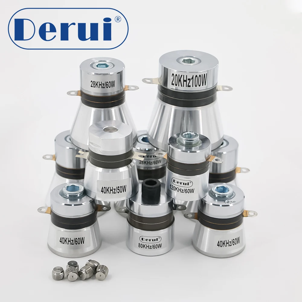 Высококачественный пьезоэлектрический датчик вибрации ультразвуковой преобразователь от 25 кГц до 200
