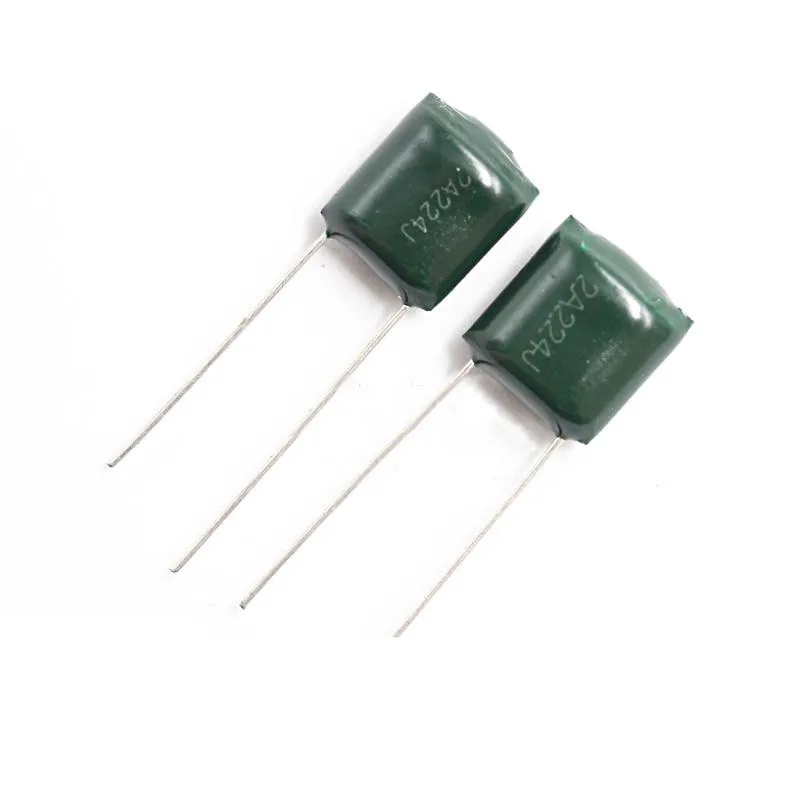 New original 2A224J 0.22UF 7.5mm Polyester Capacitor 100V224 220nF