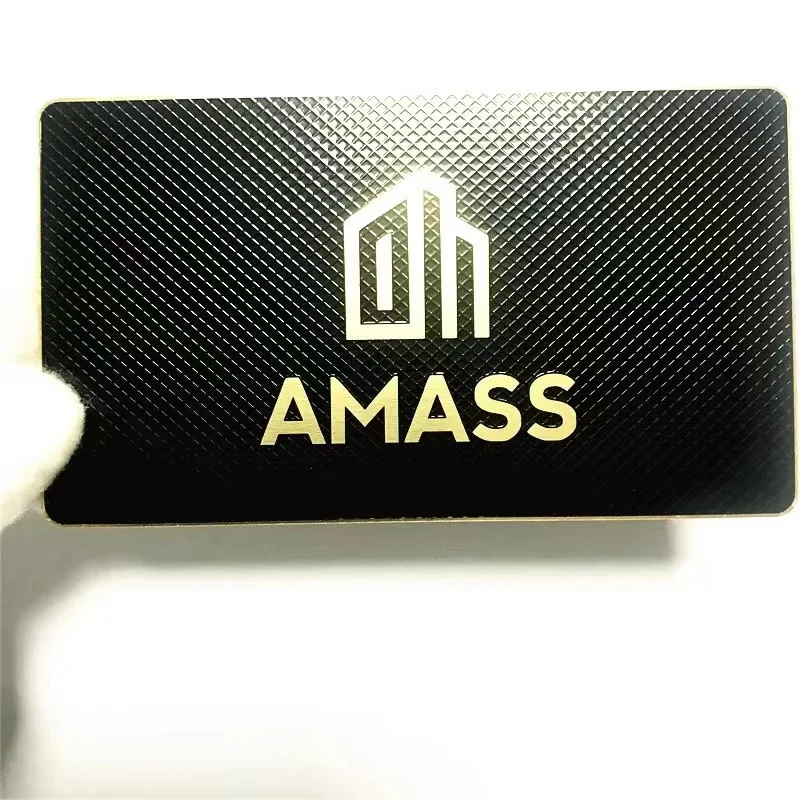 2023 Hot Personalized Luxury Gold Stainless Steel VIP Membership Blank Credit Cards Metal Business Cards for Laser Engraving