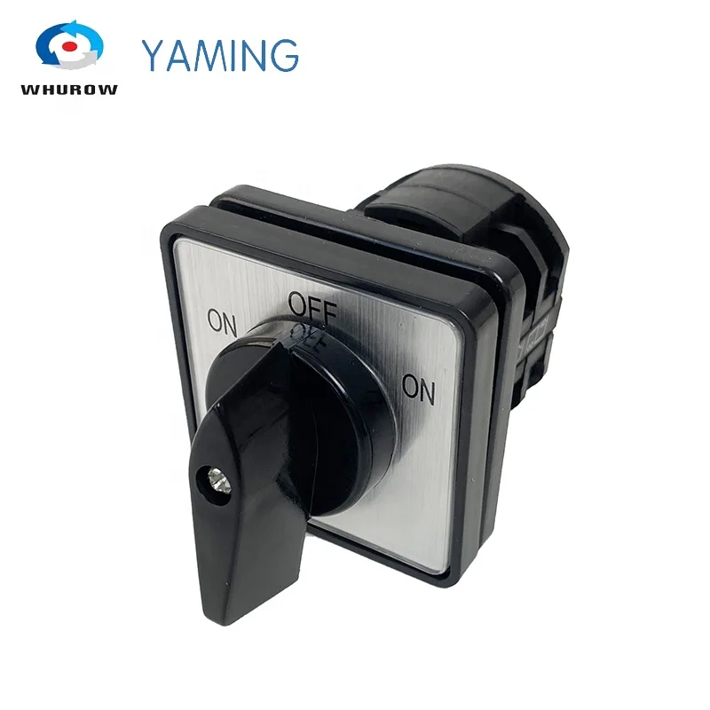 LW8-10/2 ВКЛ-ВЫКЛ-на переключение поворотный переключатель Cam 660V 10A 2 полюса 3-х позиционный 8 клемм Серебряный токоподводящий система управления