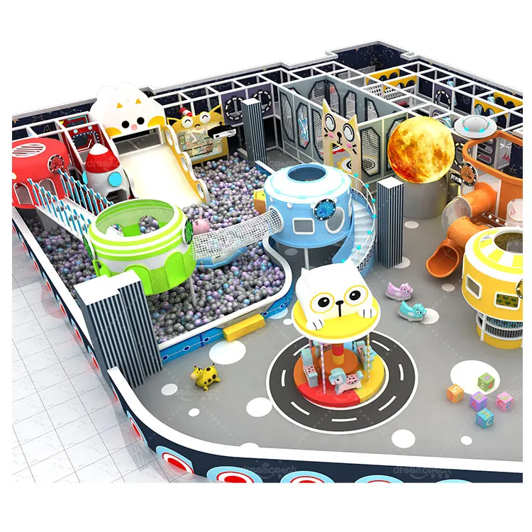Commercial Large Children Amusement Park Games Soft Play Area Kids Indoor Playground 0-9 Years