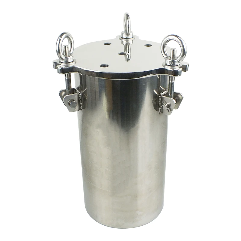 5L Glue Machine Pressure Tank 304 Stainless Steel Water Pressure Tank  Glue Pressure Barrel