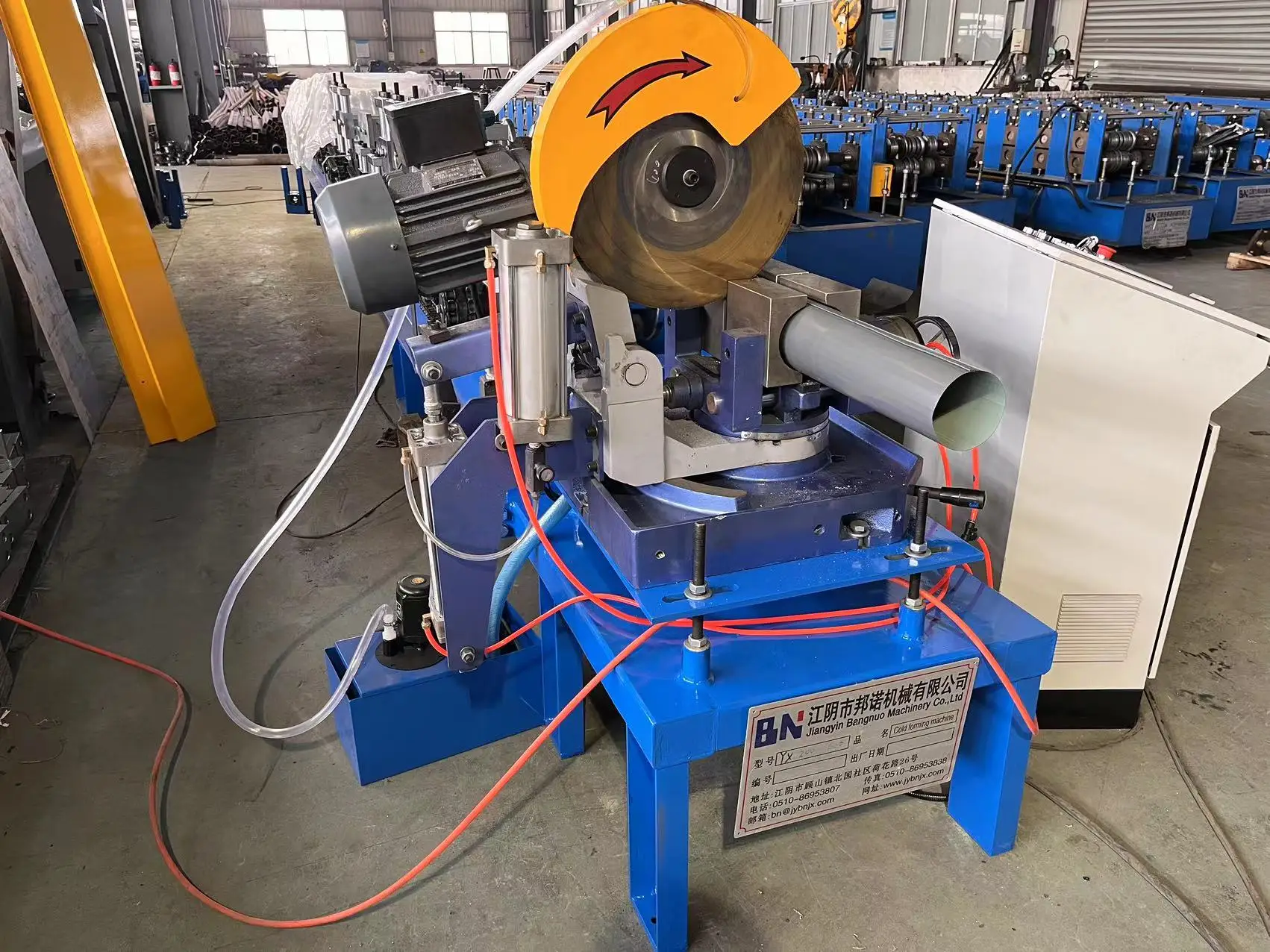 Automatic CS/Stainless Welded Round/Square Tube Pipe Production Line Pipe Making Machine