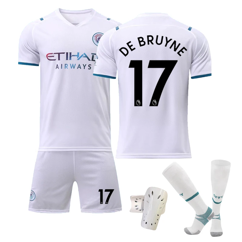 New Model Soccer Club Home White Printing Soccer Jersey Football Tracksuit Soccer Wear