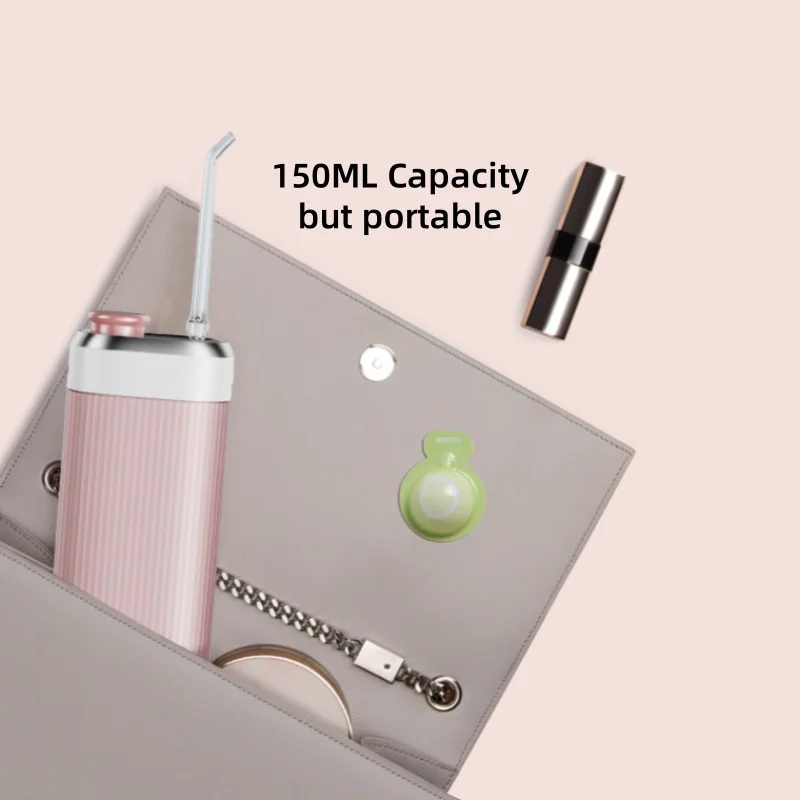 Factory Supply Rechargeable Dental Oral Irrigator 150ML Electrical Water Flosser for Teeth