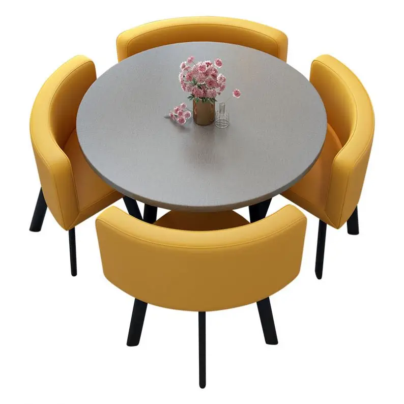 Antique Design Dining Table Cross-Legged Style Foldable Feature For Kitchen Hotel Farmhouse Home Use