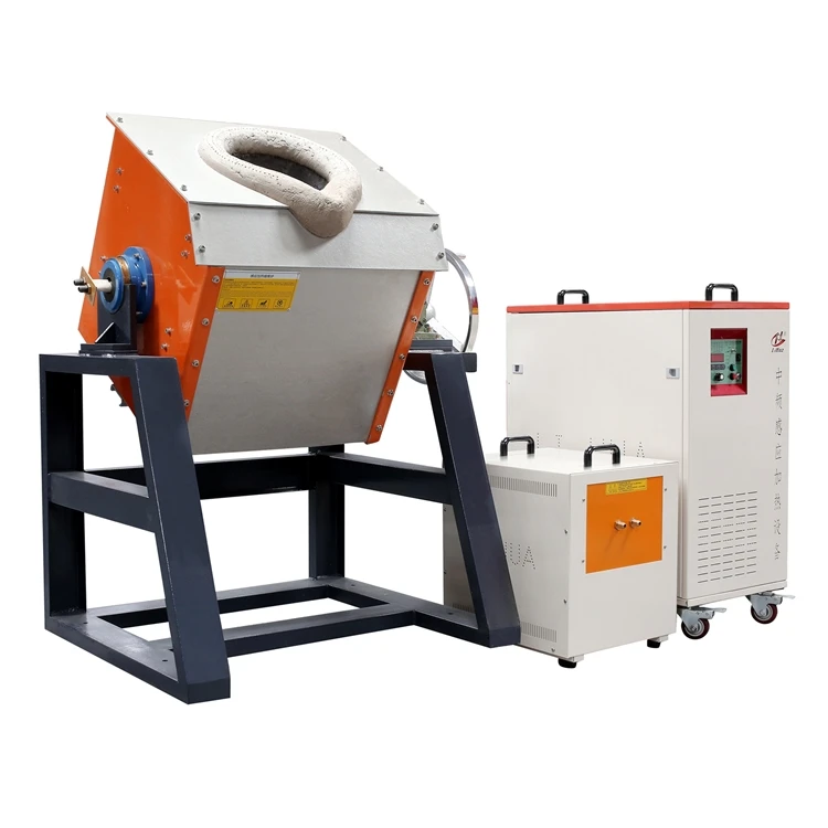 Small IGBT induction steel melting furnace capacity 1kg to 100kg melting furnace