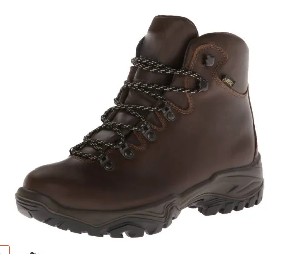 Waterproof slip-resistant nubuck leather safety shoes for worker