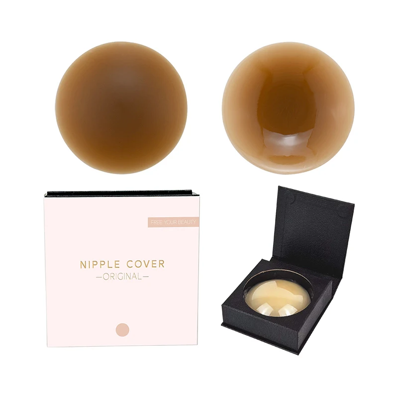 INVISFEEL lightweight thrust nipple cover silicone nipple cover breathable glueless nipple sticker