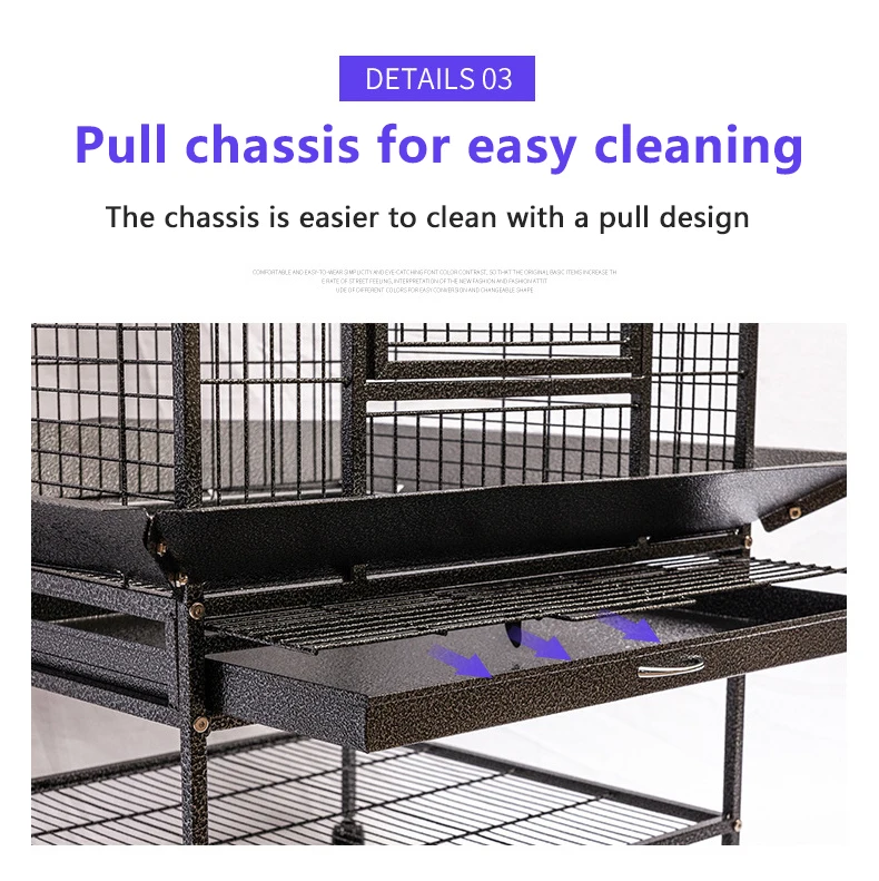 Wholesale China Manufacturer Cheap Large Breeding Canary Bird Parrot Cages Outdoor Indoor Using for Sale