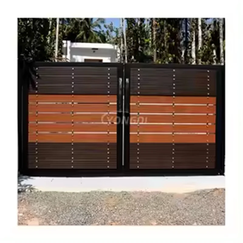 WPC Fence Panel With Gate