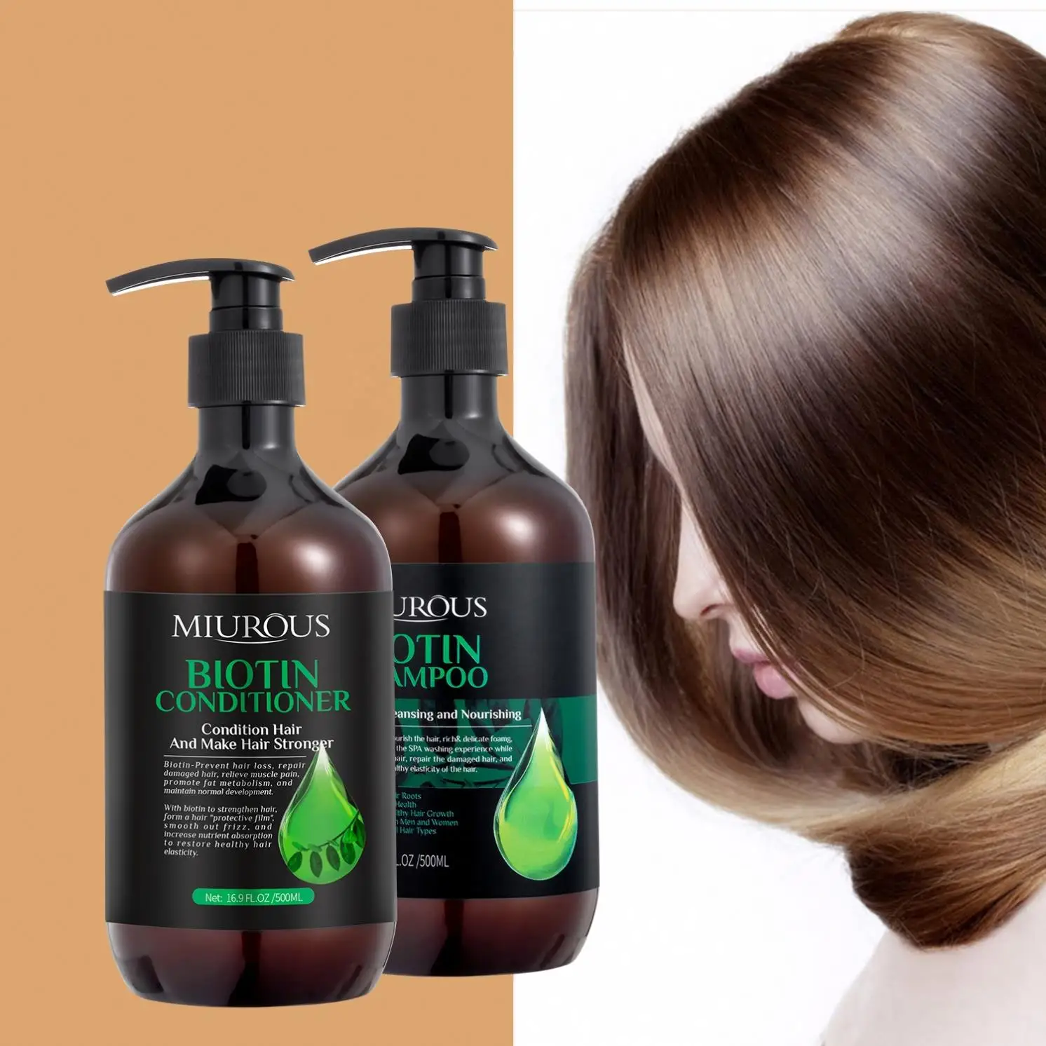 Korean Natural Macadamia Oil Curly & Color Treated Anti Hair Fall Hotel Shampoo And Conditioner
