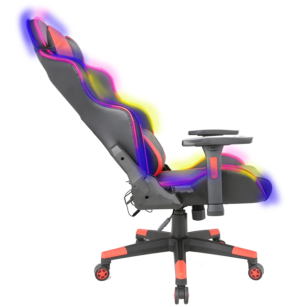 hot gaming computer chairs with rgb competitive massage