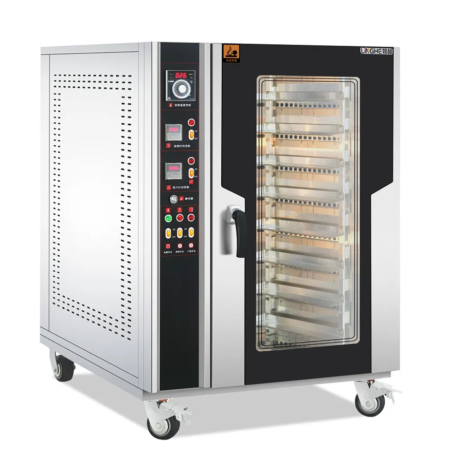 Electric 8 Trays Hot Air Convection Oven for Bakery Equipment,