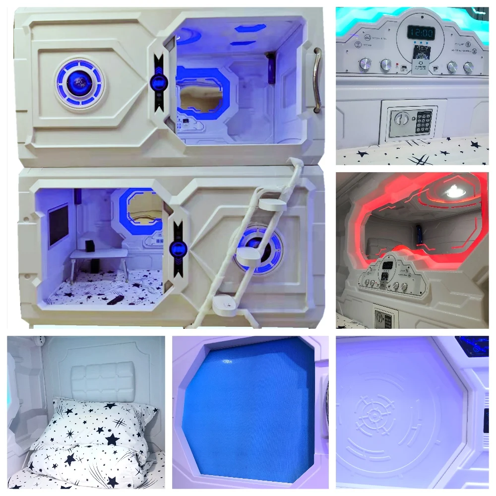 
WIMI Min Capsule Bed For Hotel for backpackers Sleeping Box 