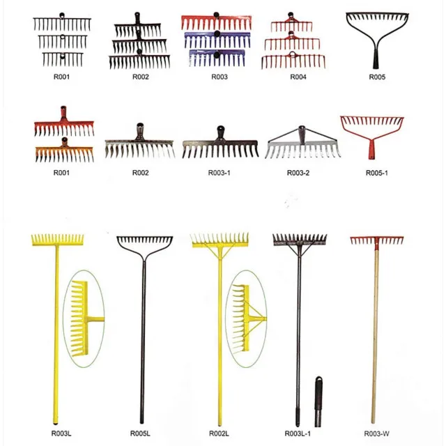 Hot SELL garden rake farm tools rake head garden cleaning leaf rake head