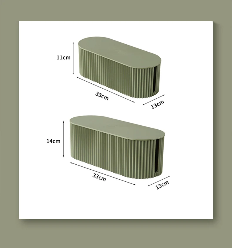 Hot Sale Power strip Storage Box Data Cable Charger Power Socket Cable Management Desktop Organizer boxs