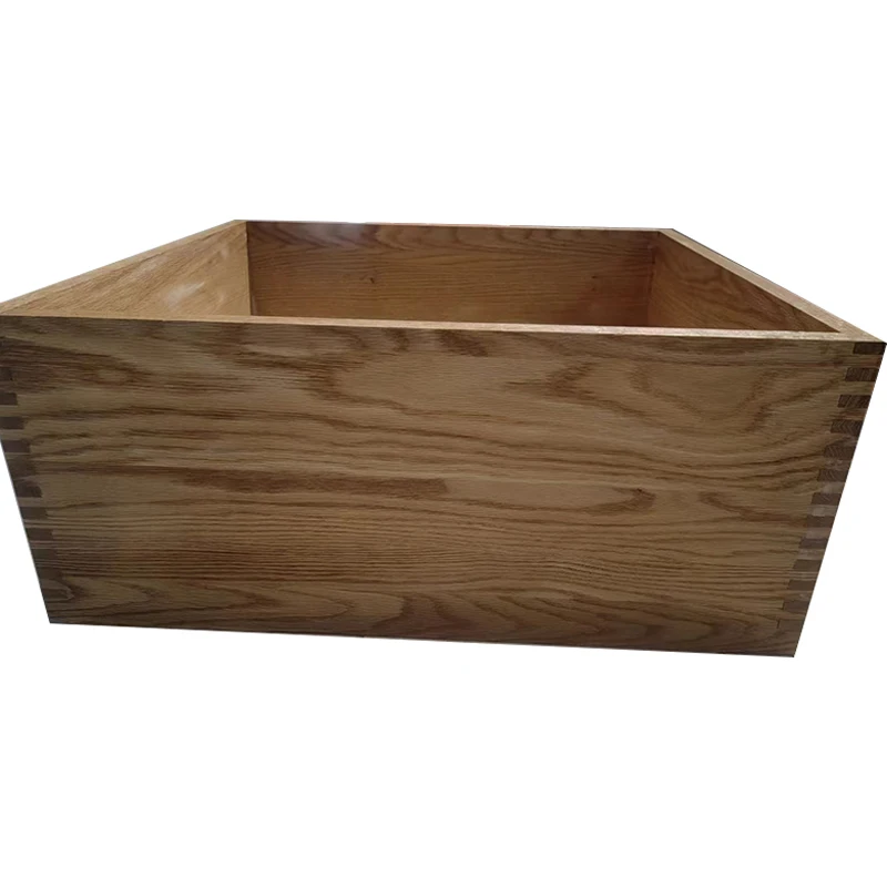 hot selling solid board paolownia/poplar/birch/oak Cabinets Dovetail Joint Drawer Boxes