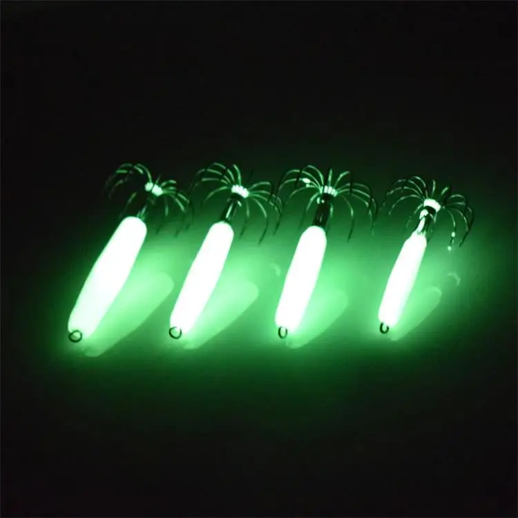 Octopus hookDirect Selling Premium Quality  luminous squid hook fishing tackle bait squid hook