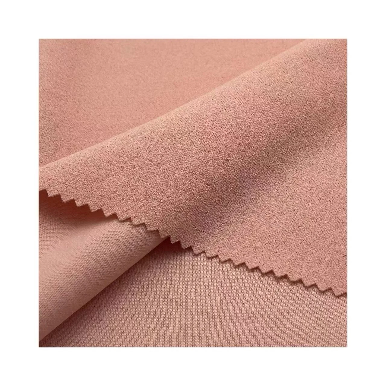 Factory Direct Sale High Quality Composition 100% Polyester Moss Crepe Fabric For Girl Clothing
