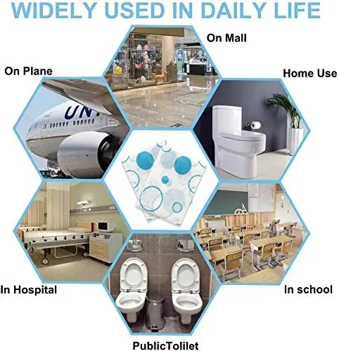 Eco-friendly Disposable Hygienic One Time Use Flushable Waterproof Toilet Seat Covers