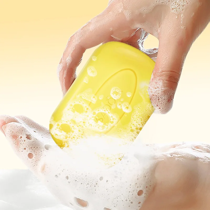 SADOER Anti-Mite Sulfur Soap Bath Shower All-Purpose Scrub Whitening Acne Removal Pimples Treatment Body Face Cleansing Soap