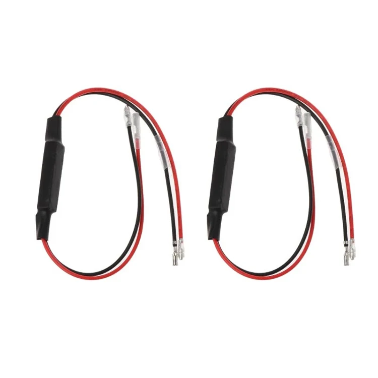 2 Pin Electronic Motorcycle LED Flasher Relay Turn Signal Indicator Light Blinker Flasher Relay 12V