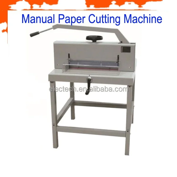 simple operation manual guillotine paper cutter,manual paper cutting machine price3204A