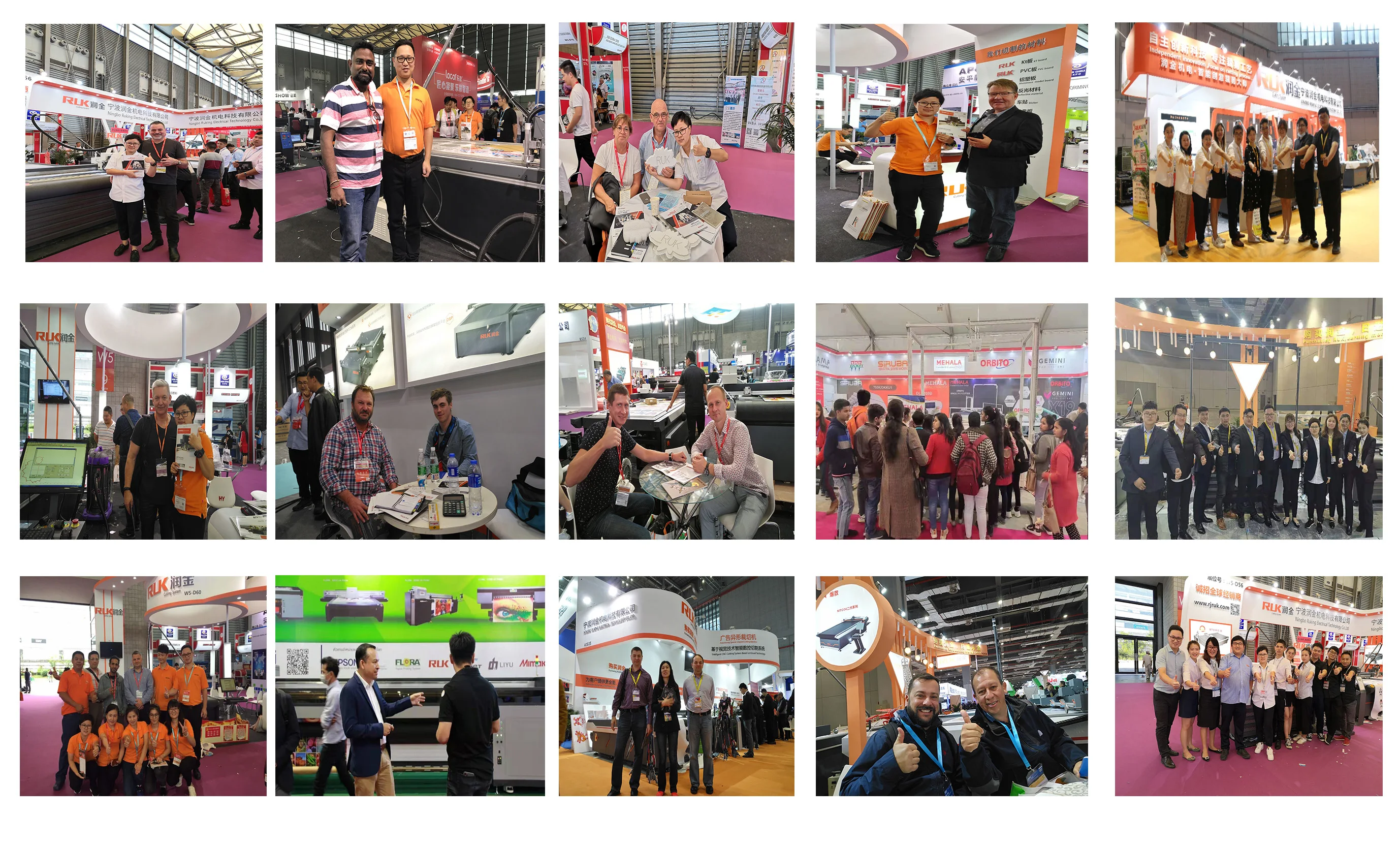 RUK flatbed ccd contour cutting machine fiberglass cutting cnc flatbed cutter