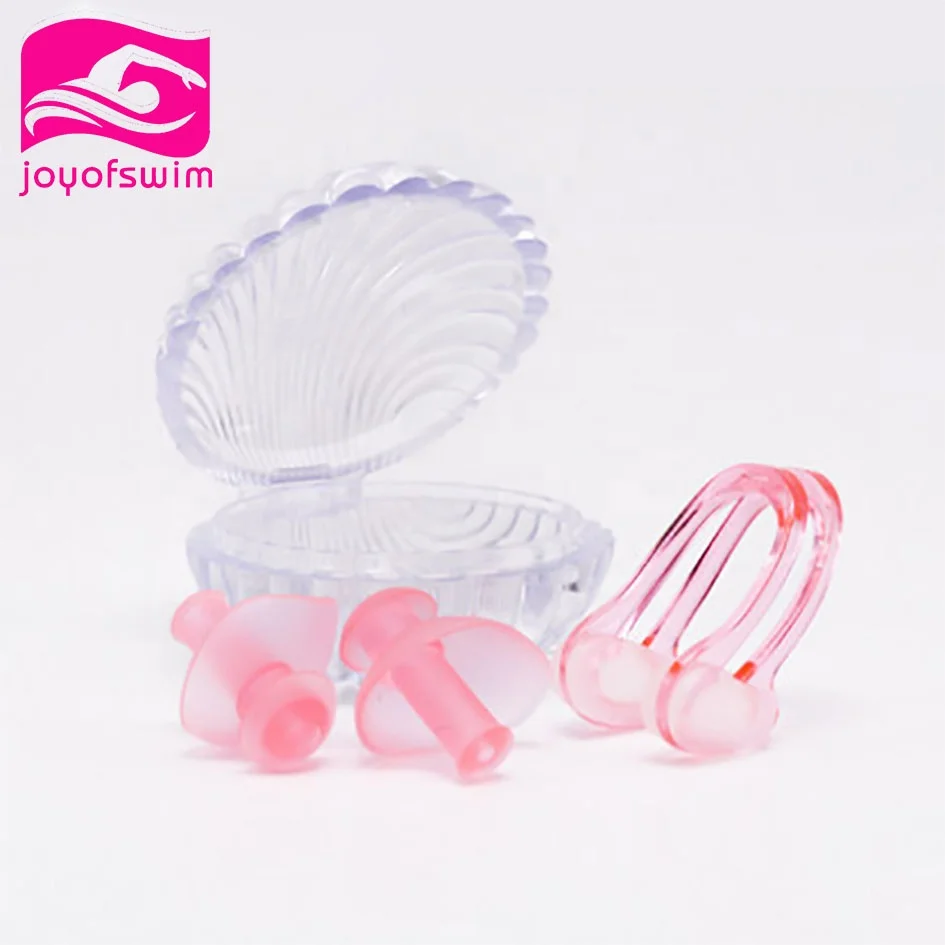 Wholesale Soft Anti-noise Ear Plug Cheap Earplug Earplugs And Nose  Clip For Adult Children Swimmers Diving 2024