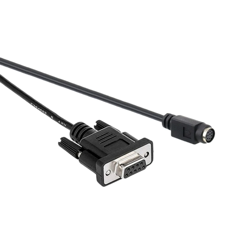 Custom DB9 Male to Mini Din 8pin RS232 Signal Switching Cable