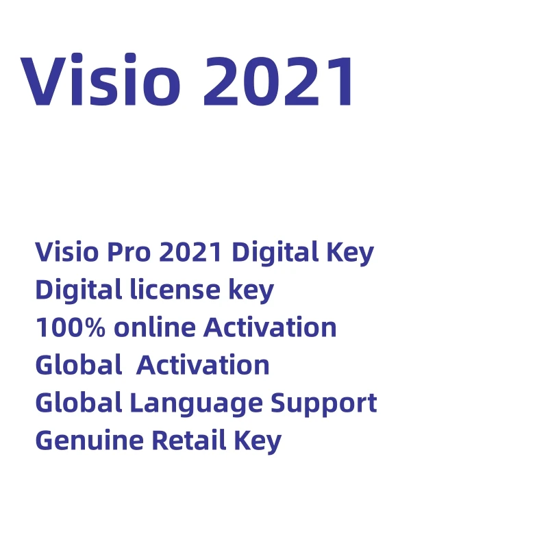 Genuine Visio 2021 Professional 100% Online Activation Key Visio 2021 Pro License Key Retail Visio 2021 Pro  Send Ali chat page
