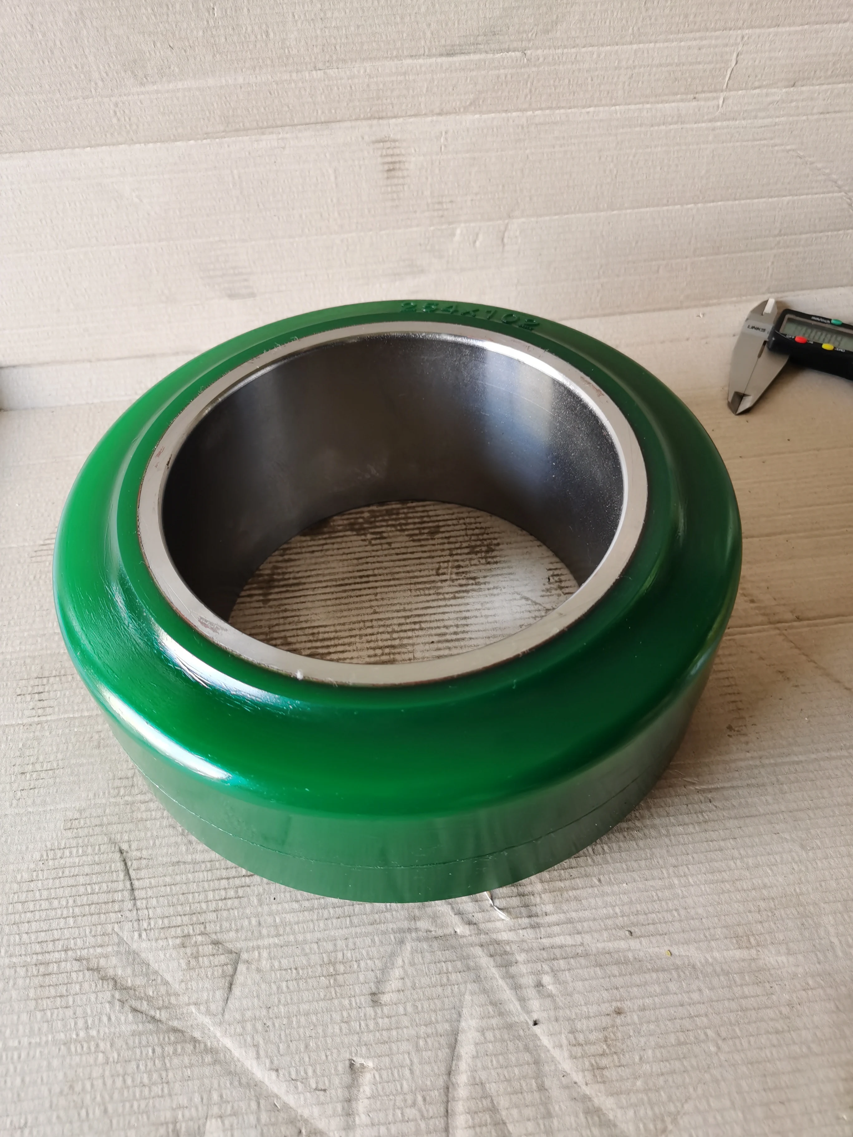 mitsubishi parts 452119100 10 inch 10x4x6.5 solid press on pu wheels caster heavy duty