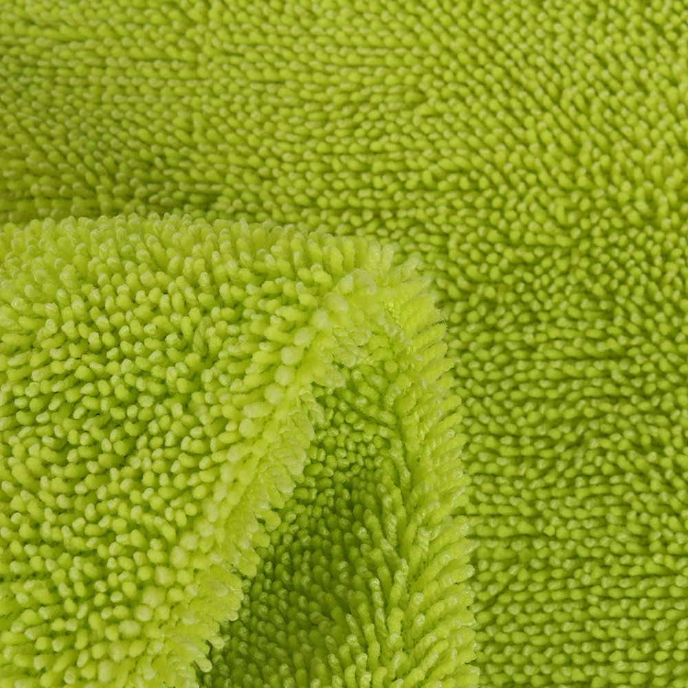 Microfiber cleaning cloth for magic mop flat cleaning mop head twist mop pad fabric in roll