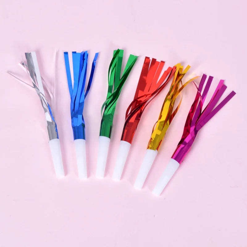 Dragon Blowing Children's Whistle Birthday Party Spokesperson Cheering Props Hot Selling Plastic New Year Party Toy 10CM