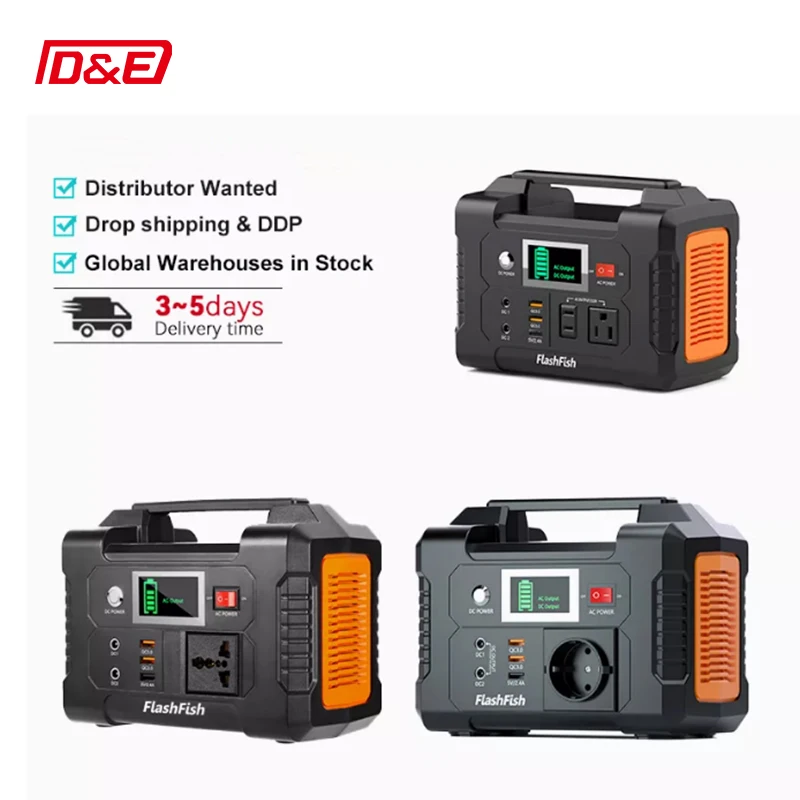 Best Price 500W 540WH Rechargeable Manufacturers Camping Lithium Battery Portable Power Stations for outdoor camping