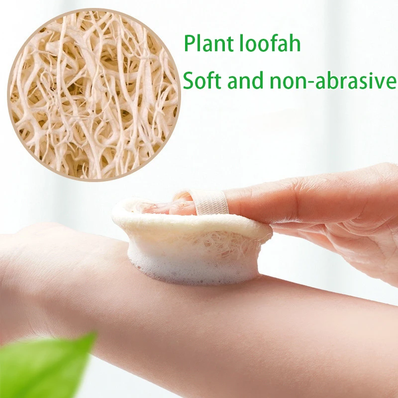Натуральные прокладки для умывания лица loofah отшелушивающая Глубокая очистка многоразовая