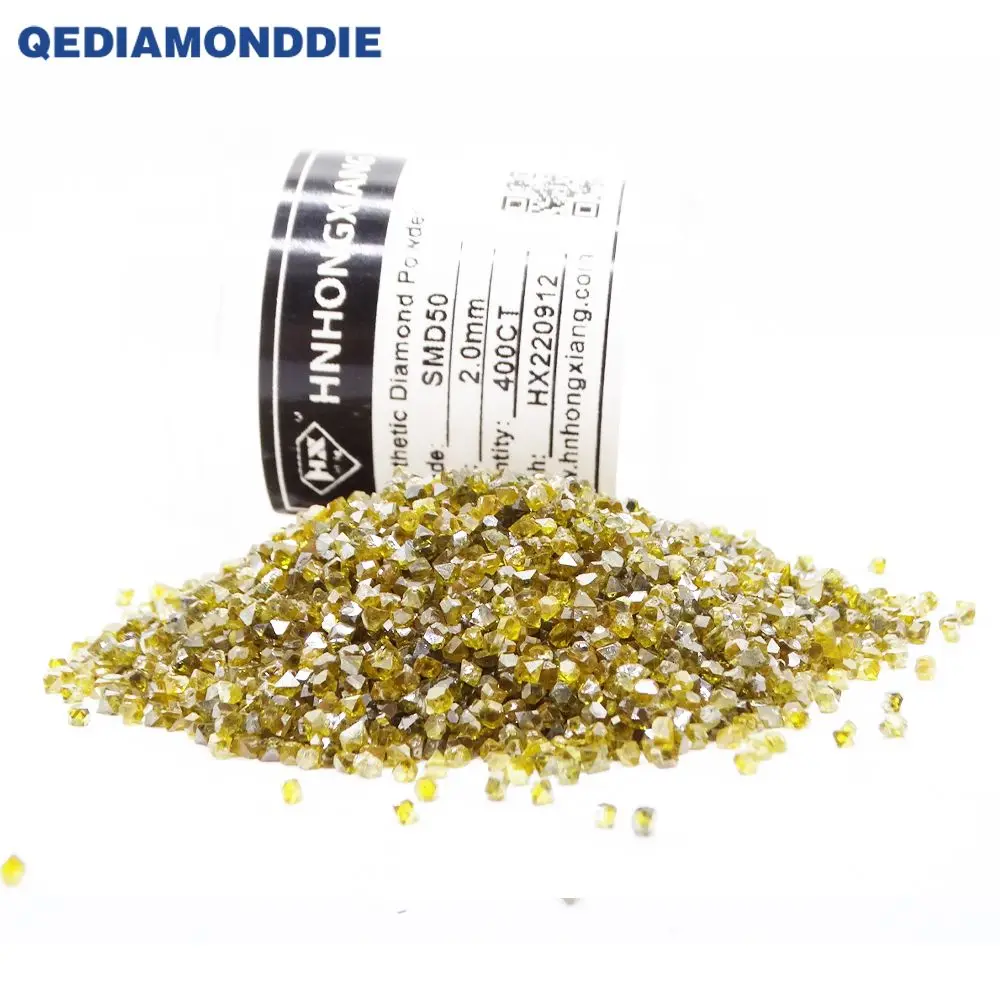 China Wholesale Synthetic Diamond Powder Metal Bond Diamond Powder Yellow MBD Diamond Gravel Powder for Cutting Tools