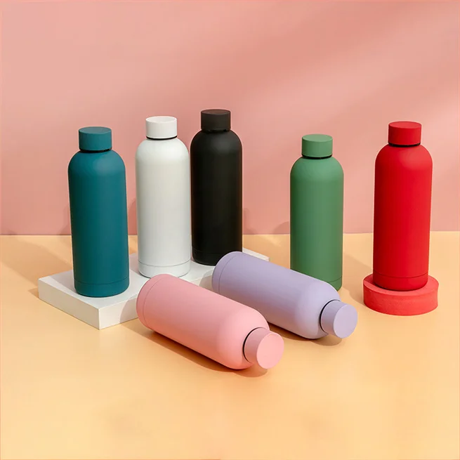 Custom Design Concise Classic Vacuum Personalized Thermos Water Bottle Stainless Steel