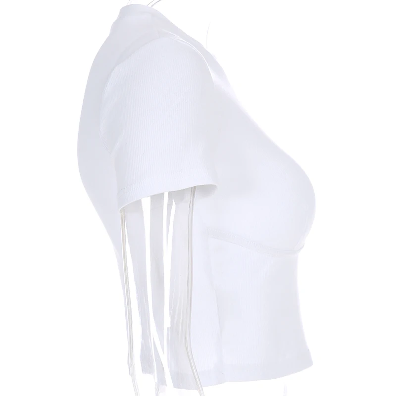 
white t shirt 100% cotton women simple t shirt solid t shirt 