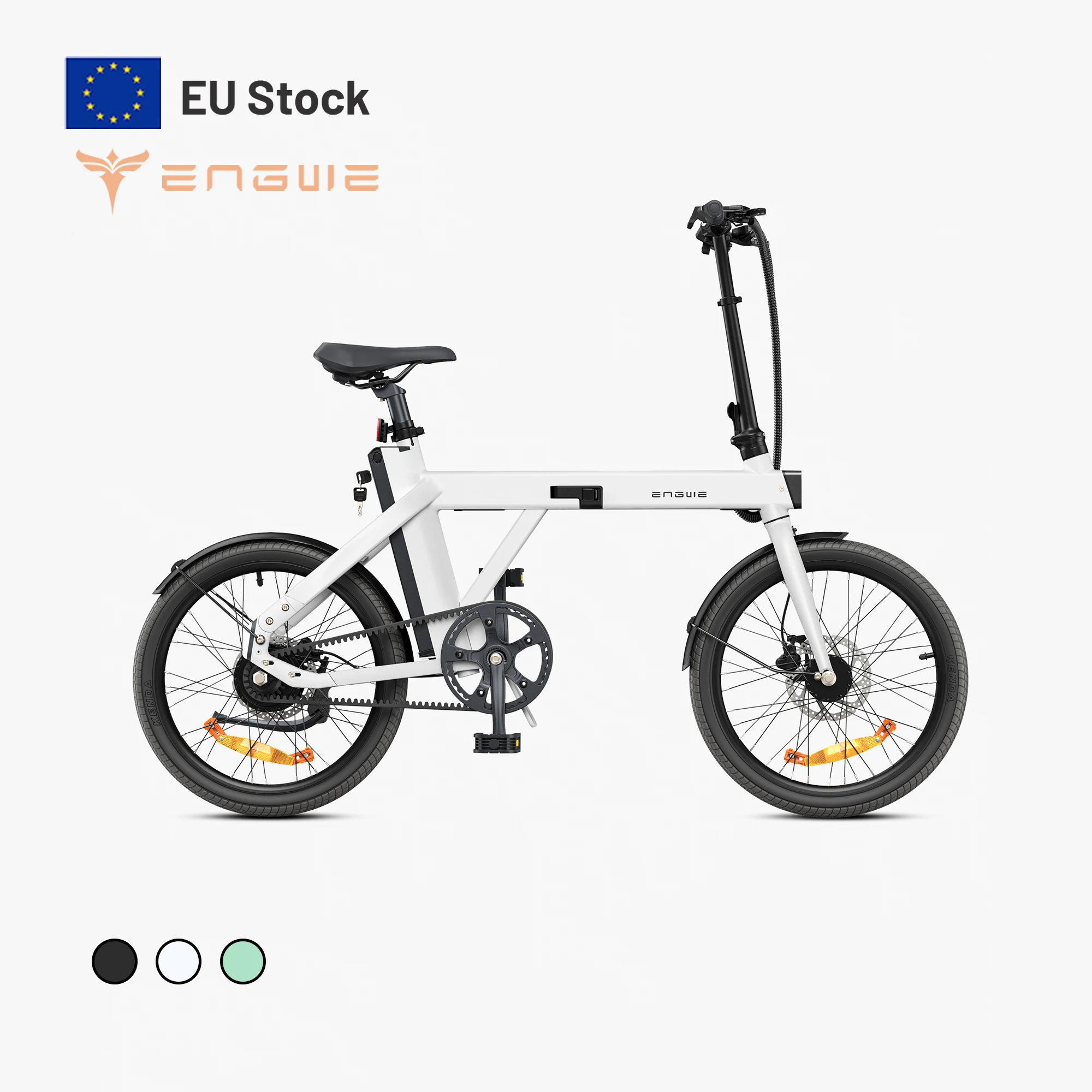 ENGWE P20 Electric Mini Bike for Teenagers & Women 250W Lightweight Ebike 20-Inch Tire Lithium Battery Power Supply Bike