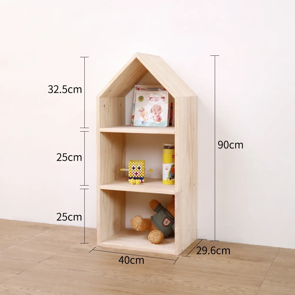 LM KIDS Kids Room Furniture Wood Children Toys Books Shoes Storage Shelf Combination Cabinet