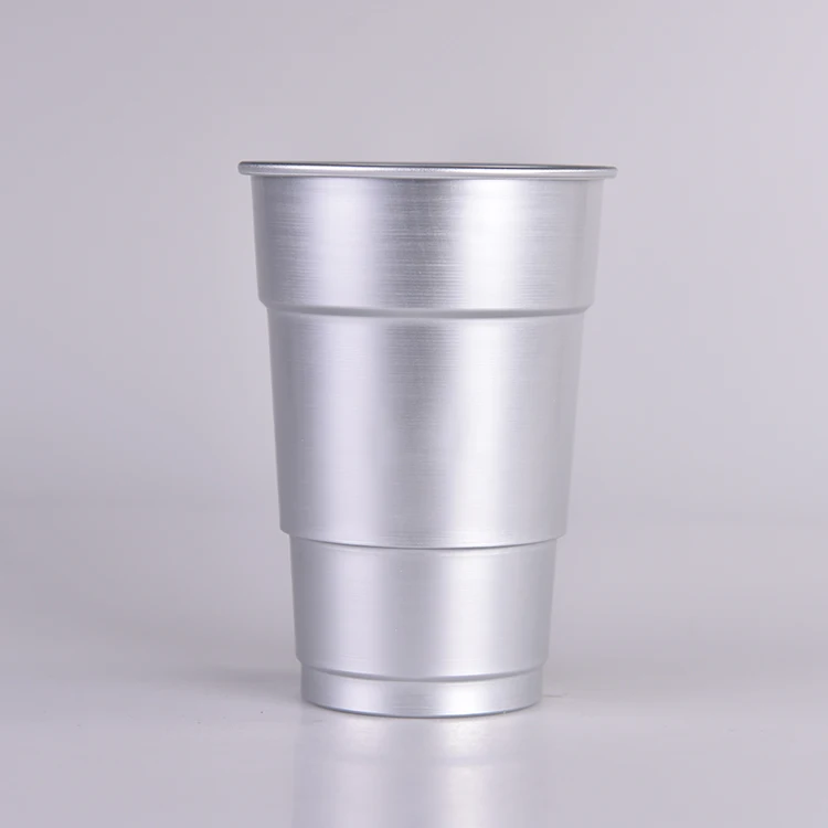 custom aluminum cups beer aluminum mugs 360ml 480ml printing coffee recyle aluminum cola cup