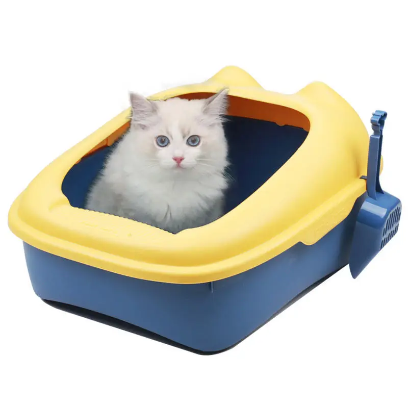 Kedi Tuvalet Toilette Fold The Sand Basin Hole Cat Litter Box Cabinet Covers With Filter Lid
