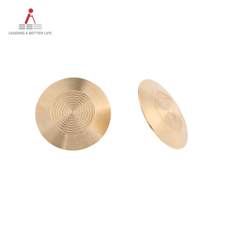 25mm brass tactile walking surface indicator stud domes for floor anti-slip