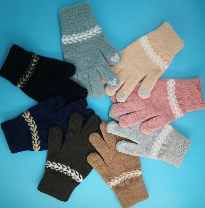 High Standard Outdoor Keep Warm Wholesale Low MOQ custom logo winter gloves